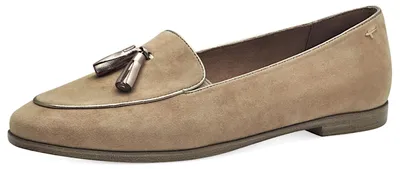 Produktbild von Tamaris Damen Slipper Leder, beige, 37 EU