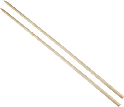 Produktbild von PAPSTAR Grill-Spieße "pure" 80 cm, ideal für Steckerlfisch | Schrumpffolie (20 Stück)