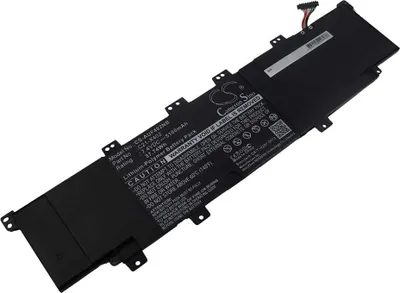 Produktbild von vhbw Akku kompatibel mit Asus VivoBook V400CA-DS51T, X402C Notebook (5100 mAh, 7,4 V, Li-Polymer)