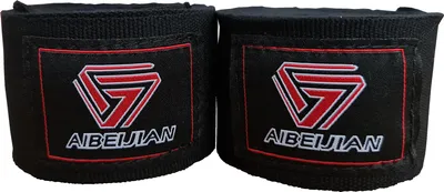 Image de Bandage de boxe élastique 4,5 m noir