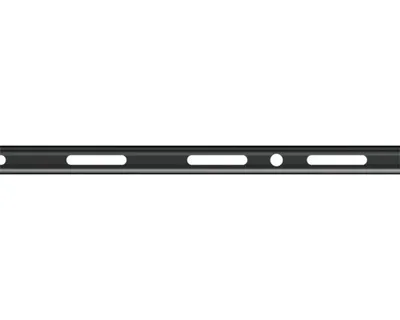 Obrázek produktu pro Lišta jednořadá 18x12mm, 1000mm, černá matná