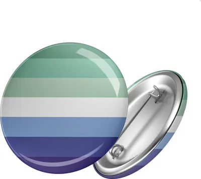 Produktbild von Huuraa Button Gay Homouell LGBTQ Geschenk Ansteck Pin Größe 59mm Gay Homouell LGBTQ Präsent