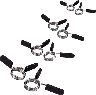 Produktbild von Best Sporting Federklemmen 30mm für Hanteln I 1 Paar Hantelverschlüsse 30mm mit Federklemme I 2 Federspanner I Federverschluss I Hantelklemmen I Sicherungen und Verschlüsse für Dein Krafttraining