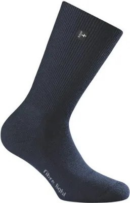 Image de Rohner chaussettes Uni Trekking Fibre Light SupeR, marine, 44-46, 60_0391_marine