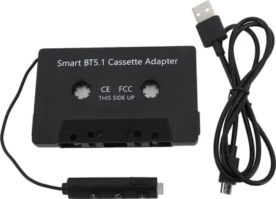 Obrázek produktu pro DC5V Bluetooth kazetový adaptér BT5.1 Univerzální bezdrátová kazeta na aux pro osobní automobily nákladní automobily s přehrávačem