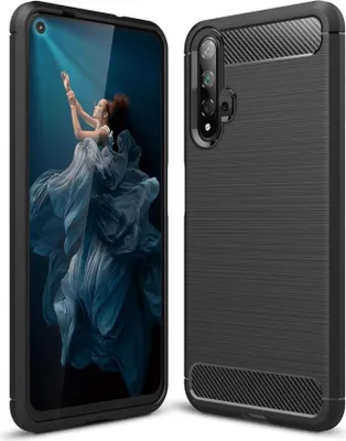 Image de Honor 20 Coque de téléphone portable Housse en silicone Housse de protection Etui Couleurs carbone