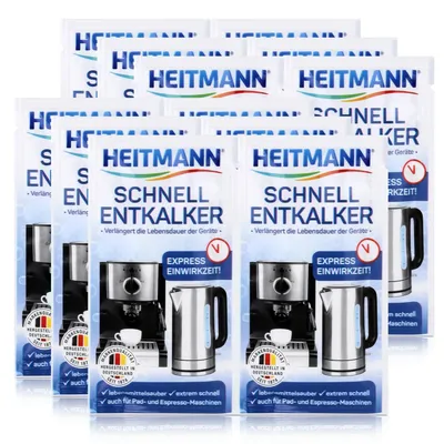 Produktbild von Heitmann Schnell-Entkalker 2x15g - Natürlicher Universalentkalker (6er Pack)