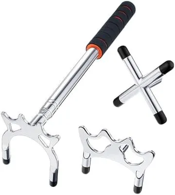 Produktbild von 3 Stš¹cke Abnehmbarem Messing Brš¹cken Kopf,Billard Queue Versenkbare Billard Queue Stick Brš¹cke Halter