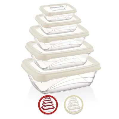 Produktbild von Herzberg 5-Teiliges -Spar-Box-Set Elfenbein