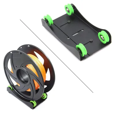 Produktbild von 3D-Drucker Filamenthalter, universell anpassbar, für 0,5kg und 1kg Filament, für PLA und ABS