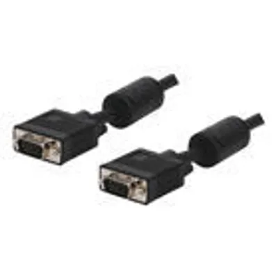 Produktbild von HQ Basic VGA Kabel 1,8m schwarz