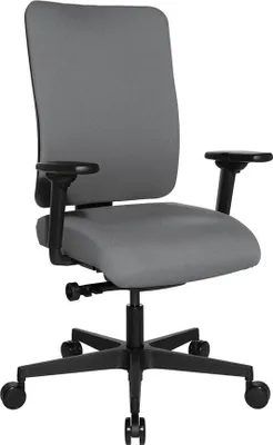 Produktbild von Topstar Bürostuhl Sitness Open X (P) Deluxe, OX600TW2 T23 Stoff grau, Gestell schwarz