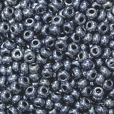 Produktbild von Rocailles 2,5 mm anthrazit VE=6x13g