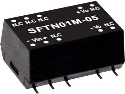 Image de MEAN WELL SFTN01M-05 Alimentation & convertisseur de tension 1 W (SFTN01M-05)