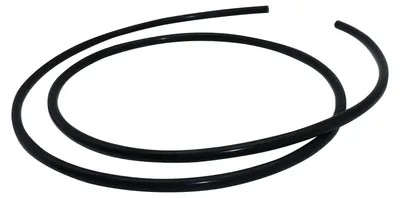 Silikonschlauch 6x12 mm, 3 mm Wandstärke, 2 m, schwarz