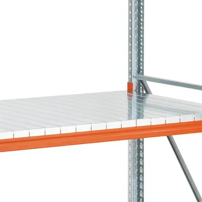 Produktbild von Zusatzboden Großfachregal 2700 x 800 RAL 2001 / vzk kpl. multipal S mit Stahlpaneele und Holme