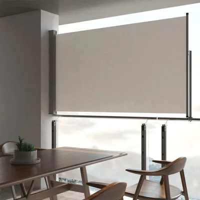 Immagine prodotto di The Living Store Tenda laterale estensibile 140x300 cm Crema