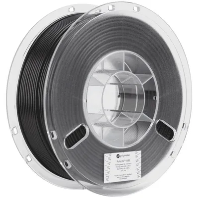 Obrázok produktu pre Polymaker PolyLite ABS vlákno, čierne, 1,75 mm, 1 kg