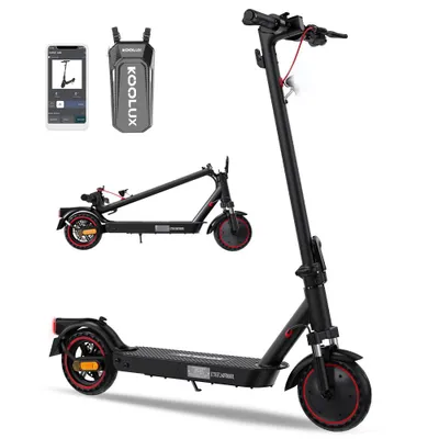 Produktbild von E-Scooter mit Straßenzulassung-Electric Scooter Erwachsene Faltbarer, 350W  MAX 20km/h ,36V/7.8A , APP-Steuerung über Bluetooth, Max Belastung 120 kg