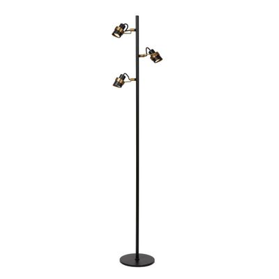 Lucide Lucide TUNDRAN - Stehleuchte - 3xGU10 - Schwarz