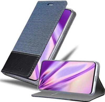 Image de Cadorabo Housse pour Samsung Galaxy A80 / A90 4G Housse en bleu Housse pour portable Etui Book Case Cover