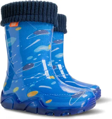 Produktbild von DEMAR Kinder STORMER LUX Jungen Mädchen Thermostiefel Gummistiefel gefüttert Größe: 22/23, Herstellerfarbe: Kosmos