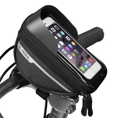 Produktbild von Handy Fahrrad Halterung Fahrradtasche Rahmentasche Wasserdicht MTB Mountain Bike