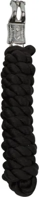Produktbild von ELDORADO Führstrick mit Panikhaken aus Stahl - schwarz