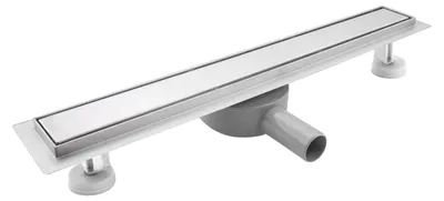 Image de Bonde de douche de 30 cm avec siphon et filtre à cheveux