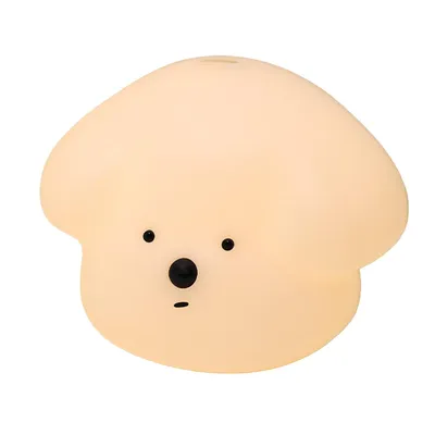Produktbild von LED Nachtlicht Kinder Hund mit Bewegungsmelder Lichtsensor dimmbar Touch Wandlampe Akku Nachtlampe 5 Modi USB C warmweiß