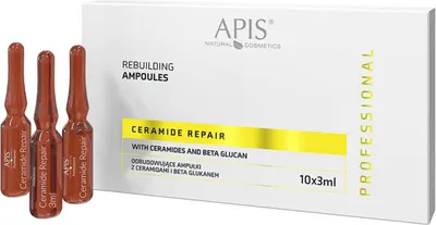 Produktbild von Apis – Ceramid-Reparatur – Restaurative Ampullen mit Ceramiden und Beta-Glucan 10x 3 ml