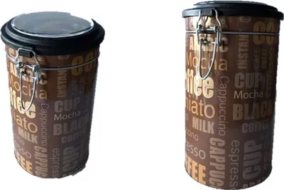 Produktbild von Kaffeedosen rund für ca. 500 gramm Kaffee