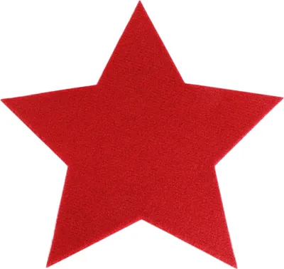 Produktbild von Primaflor Deko-Stern - REVExpo - Rot - 16,5 cm - Teller- & Tassenunterlage - Tischunterlage - Tischdecke, Filzdecke & Weihnachts-Deko - Tischdeckchen, Platzdeckchen