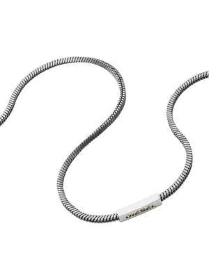 Produktbild von Diesel DX1240040 Herren Kette SQUARE CHAIN Edelstahl Bicolor 60 cm