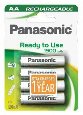 Produktbild von Wentronic AA 2.05Ah NiMH 4-BL EVOLTA Panasonic, Wiederaufladbarer Akku, AA, Nickel-Metallhydrid (NiMH), 1,2 V, 4 Stück(e), 2050 mAh