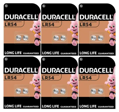 Zdjęcie produktu dla Duracell LR54, bateria guzikowa - 12 sztuk