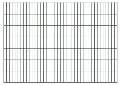 Immagine prodotto di Alberts 642853 Staccionata doppia, plastificata, verde, altezza 140 cm