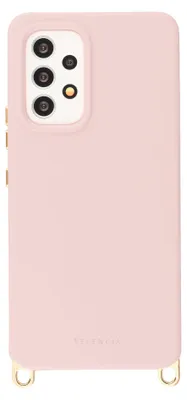 Obrázek produktu pro Zadní kryt Selencia Rivièra s magnetickým připojením MagSafe a odnímatelnými úchyty pro telefon Samsung Galaxy A53 – barva Sorbet Pink