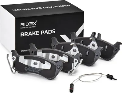 Produktbild von RIDEX Bremsbeläge Satz Hinten passend für MERCEDES-BENZ M-Klasse (W163) 402B1144