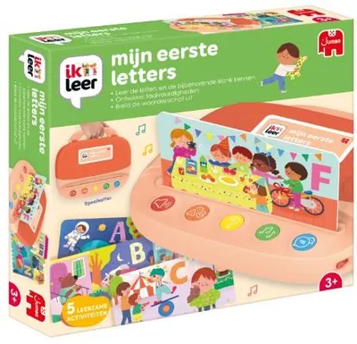 Image de Jouet éducatif Jumbo pour apprendre l'alphabet - Mes premières lettres, à partir de 3 ans
