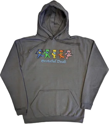 Obrázek produktu pro Grateful Dead - Mikina s kapucí pro muže/dámy uni RO5515 (L) (Grey)