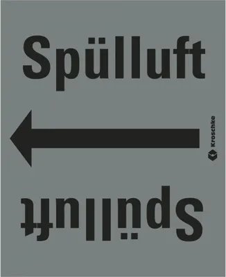 Produktbild von Dreifke® Rohrleitungsband Spülluft, praxisbewährt, ab Ø 50mm, grau/schwarz, 3...