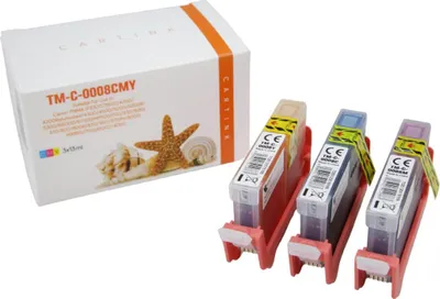 Produktbild von [ MultiPack ] Tinte 4.3-CLI-8multi kompatibel mit Canon CLI-8multi [ 0621B029 ]