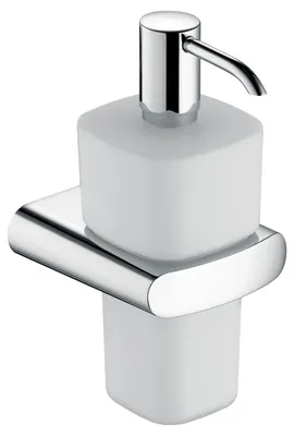 Produktbild von Keuco Elegance Lotionspender Opalglas verchromt - 11654019000