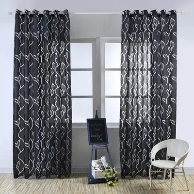 Immagine prodotto di Set di tende, 100 x 270 cm, nero