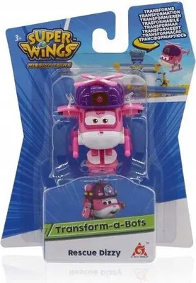 Produktbild von Super Wings Transform-a-Bots Rescue Dizzy