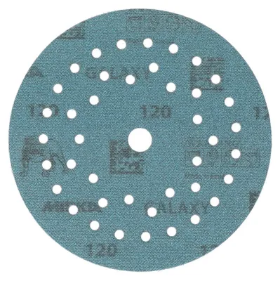 Immagine prodotto di Disco di levigatura adesivo GALAXY Grip Multifit 125mm K.120 f.HO/metallo/pittura/cu.
