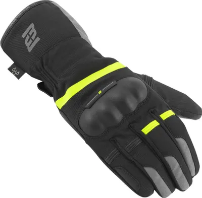 Produktbild von Bogotto Proto-RS wasserdichte Motorrad Handschuhe, schwarz/gelb, M