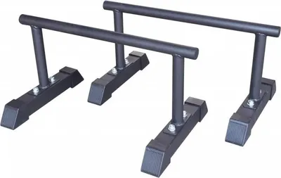 Produktbild von Lifemaxx Crossmaxx Parallettes Set Schwarz
