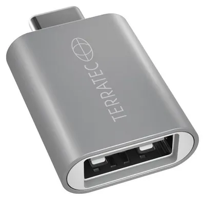 Productafbeelding van Terratec 251732 TERRATEC Connect C1 USB-C zu USB3.1 Adapter Aluminium